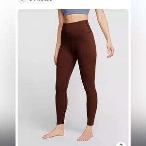 nike yoga luxe 7/8 tights bronze eclipse / Smokey mauve